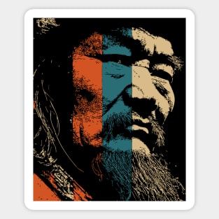Genghis Khan Mongol Empire Founder | World History Buff Gift Magnet